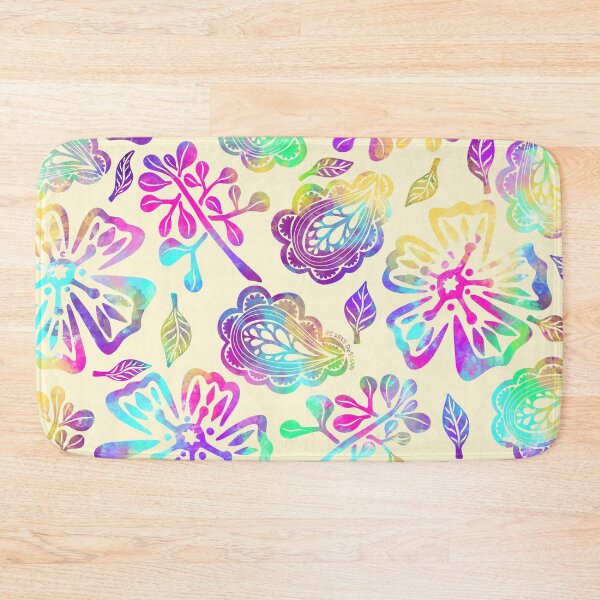 Item preview, Buttercream Hypercolour Florals designed and sold by RC-aRtY.