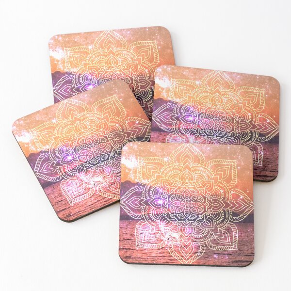 Item preview, Sunset Mandala 004 designed and sold by indigorayz.