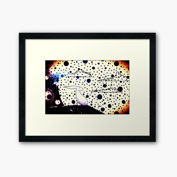 In the Storm Framed Art Print