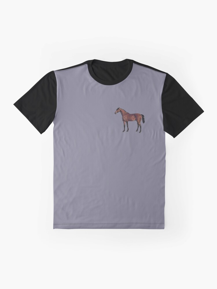 Thumbnail 4 of 5, Graphic T-Shirt, The Horse designed and sold by roggcar.