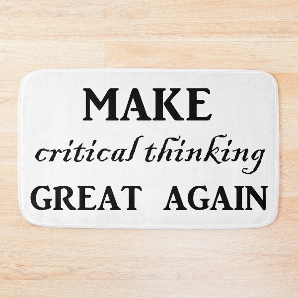 Item preview, Make critical thinking great again designed and sold by Artsanity.