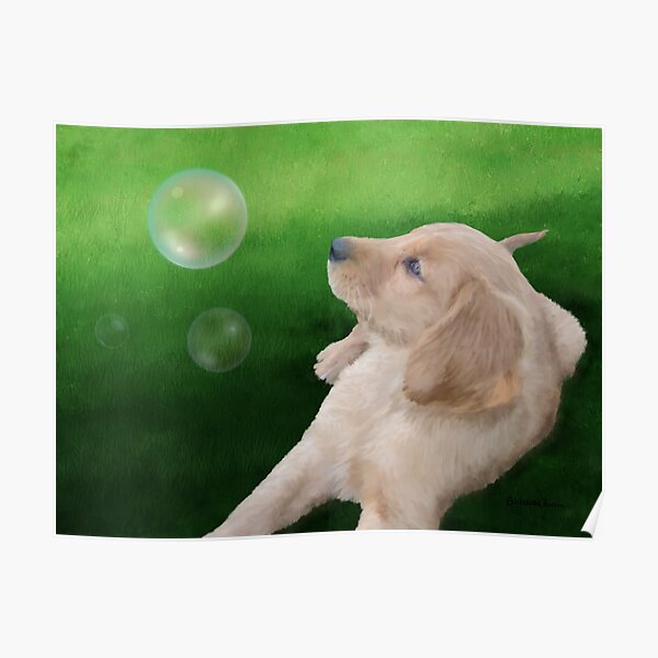 Golden Pup Poster