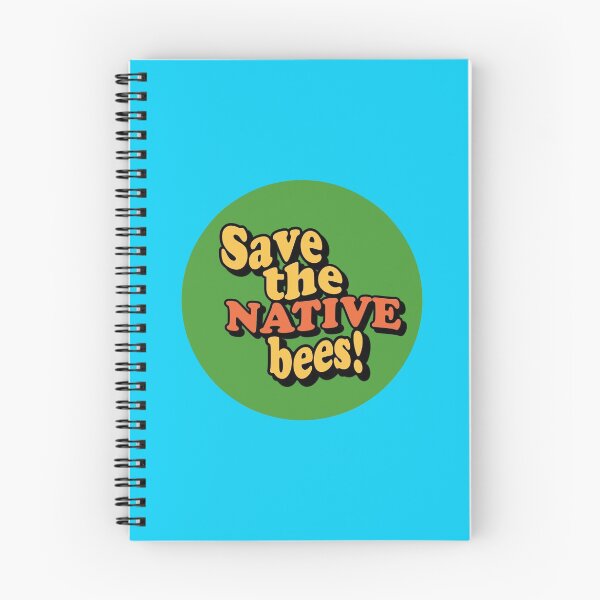 Item preview, Save the NATIVE bees! designed and sold by elgatomontes.