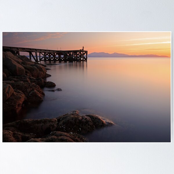 Item preview, Portencross sunset designed and sold by Grant Glendinning.