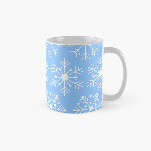 Item preview, Blue and white snowflakes  designed and sold by ArtsyEmma2.