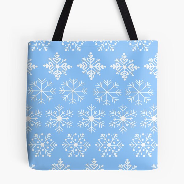 Item preview, Blue and white snowflakes  designed and sold by ArtsyEmma2.