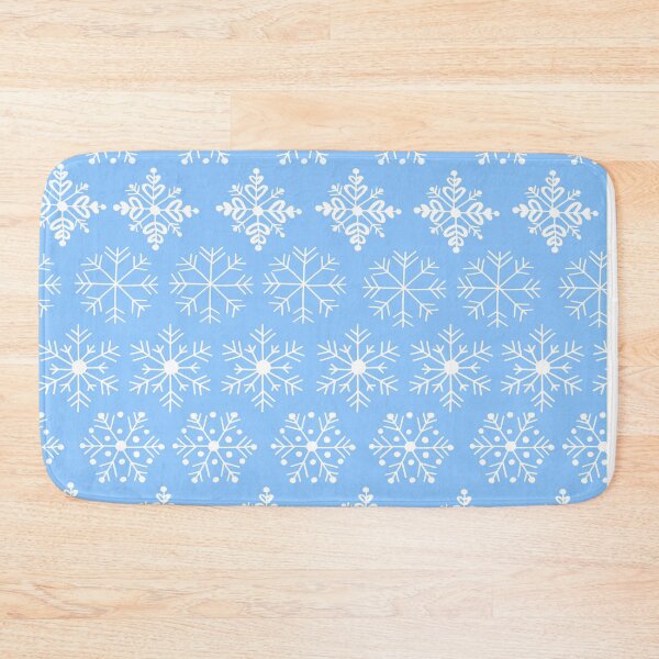 Item preview, Blue and white snowflakes  designed and sold by ArtsyEmma2.