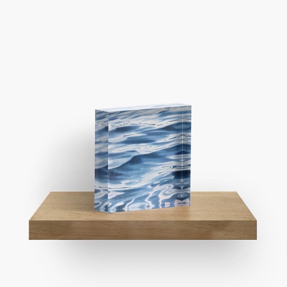 Passage - water painting Acrylic Block