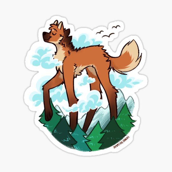 Item preview, Maned Wolf Legs designed and sold by SammyTheTanuki.