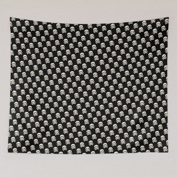 Item preview, Skull N Bones Pattern designed and sold by spookydooky.