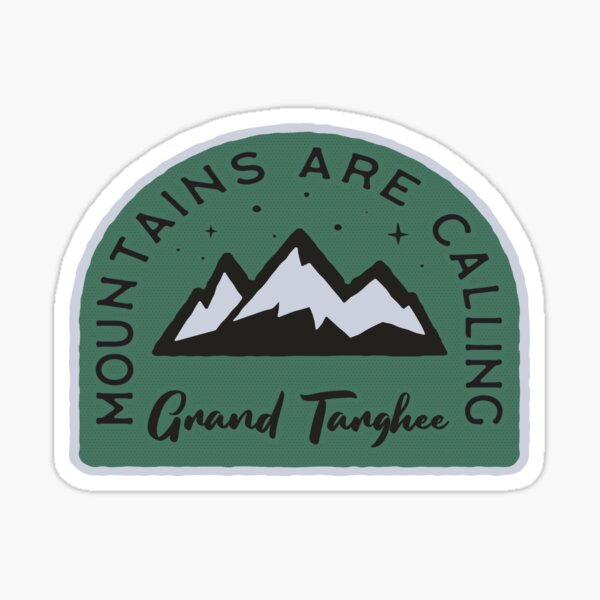 Grand Targhee Sticker Decal Mountain Jackson Hole Wyoming Teton Ski Snowboard 