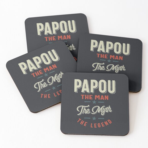 Item preview, Mens Papou Shirt Gift: The Man The Myth The Legend designed and sold by cidolopez.