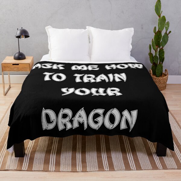 Item preview, Ask Me How To Train Your Dragon Whiter White HTTYD Quote Font Gift designed and sold by aventi24.