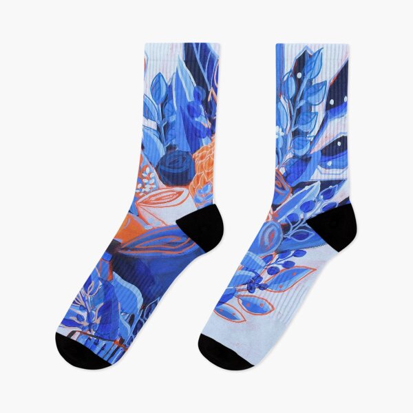Item preview, Ultramarine florals designed and sold by Rachelkambeitz.