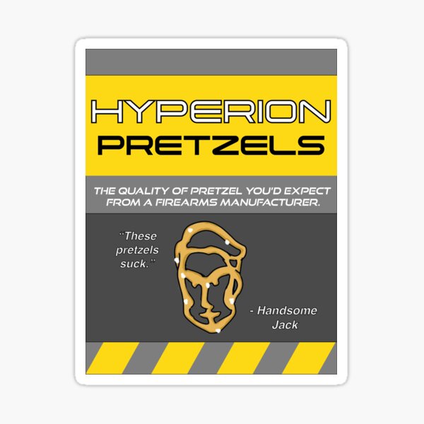 These Pretzels Suck Sticker