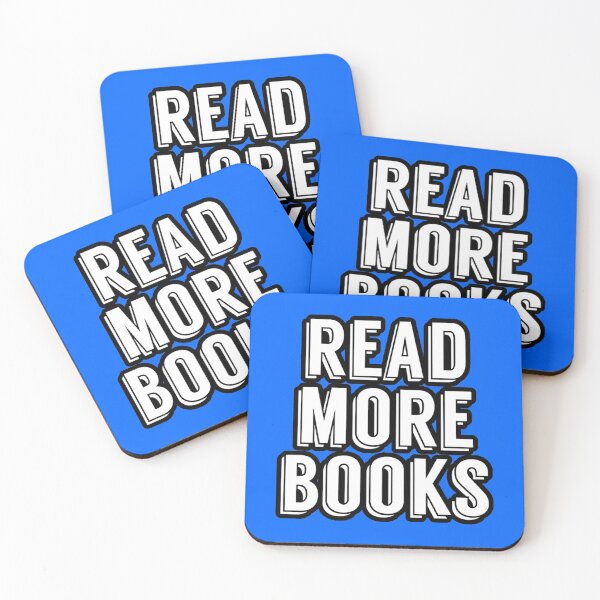 Item preview, Read MORE Books - Bright Blue designed and sold by lillywhy.