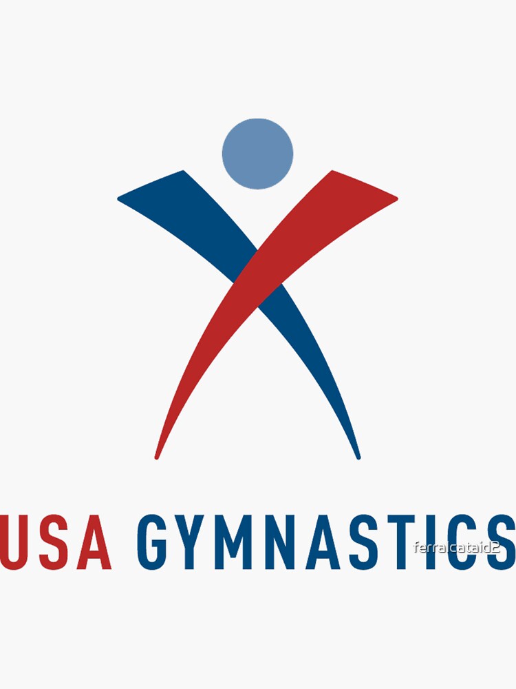 "Team USA Gymnastics" Sticker for Sale by ferralcataid2 Redbubble
