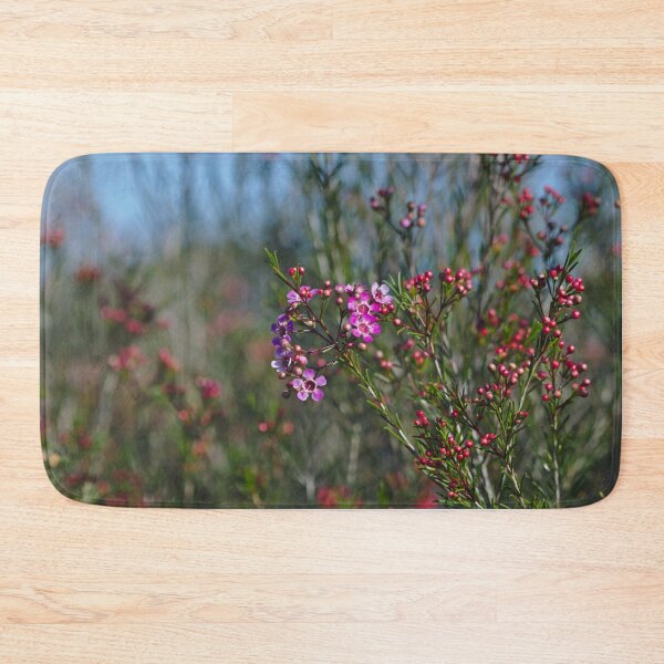 Item preview, A Bright Pink Purple Geraldton Wax Flower Taken In The Southwest of Western Australia designed and sold by Jason Gilbert.
