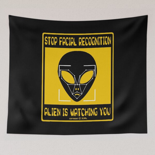 Item preview, Stop facial recognition designed and sold by NewSignCreation.