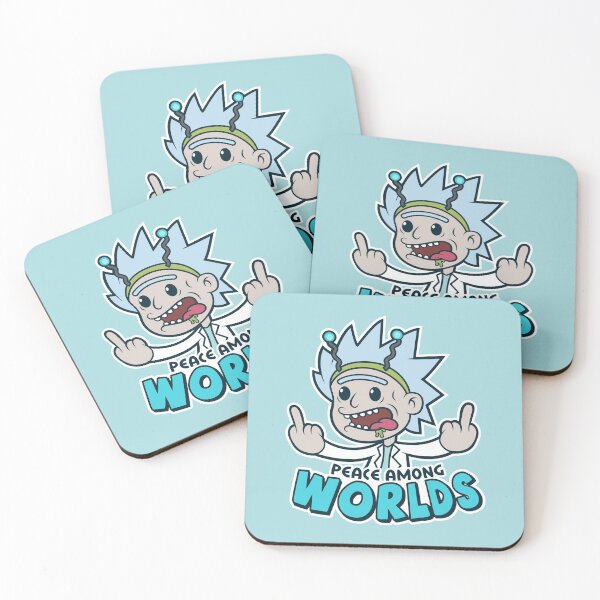 PEACE AMONG WORLDS Coasters (Set of 4)