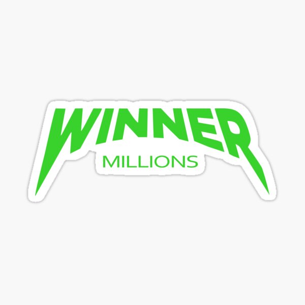 Artikel-Vorschau von GEWINNER MILLIONEN, designt und verkauft von since-dayone.