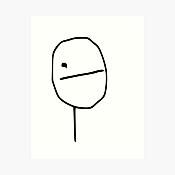 Stick Figure Meme Art Prints for Sale