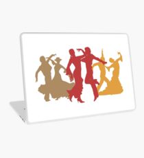 Colorful Flamenco Dancers Laptop Skin
