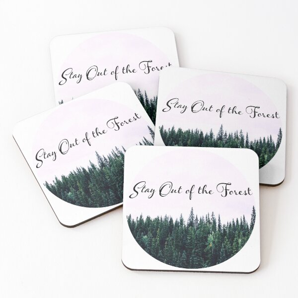 Item preview, Stay Out Of The Forest  designed and sold by Alisha Watercolors.