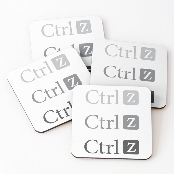 Item preview, Ctrl Z for the computer geek designed and sold by Biddy Dev.