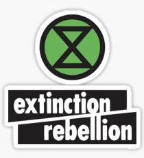 Top Selling Extinction Rebellion Merchandise Sticker