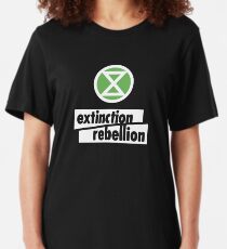 Top Selling Extinction Rebellion Merchandise Slim Fit T-Shirt