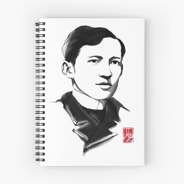 Item preview, Sumi-e Series - Pinoy Hero - Jose Rizal designed and sold by pinoytee.