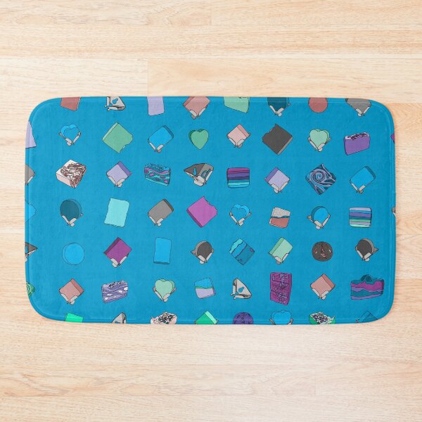 Item preview, Handmade soaps and Block Docks - blue designed and sold by CopperCatkin.