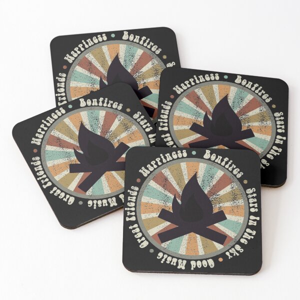 Item preview, Bonfire, Stars, Good Music, Great Friends Distressed designed and sold by ChicagoIndigo.
