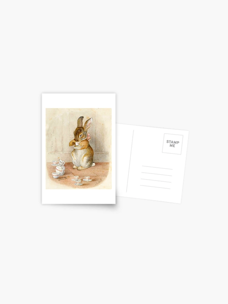 Rabbit Tea Party - Beatrix Potter | Greeting Card