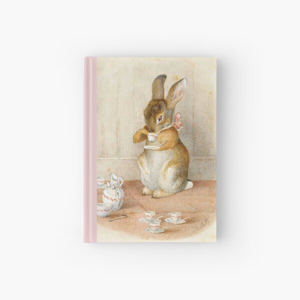 Rabbit Tea Party - Beatrix Potter Hardcover Journal