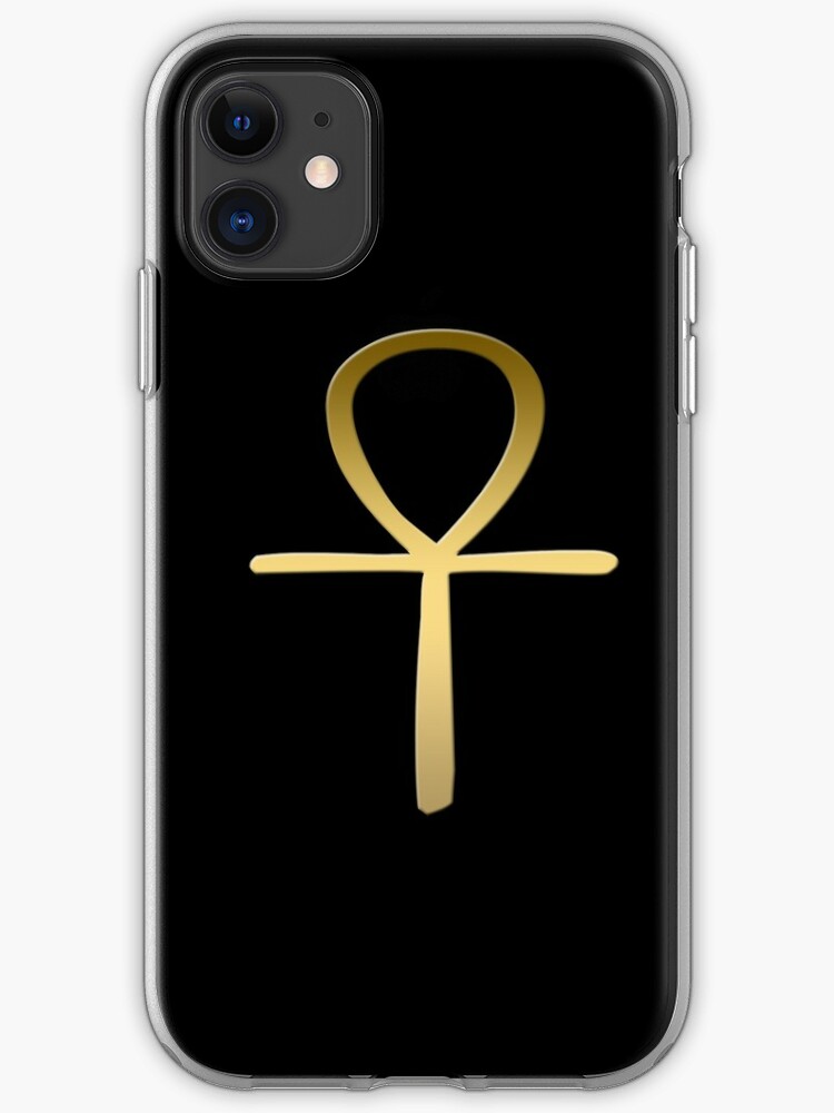 Ankh Kreuz Agyptisches Symbol Iphone Hulle Cover Von Peculiardesign Redbubble