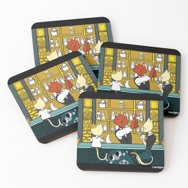 Item preview, Animals in the Bar  designed and sold by limedapples.