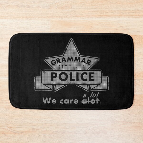 Item preview, Grammar Police designed and sold by piedaydesigns.