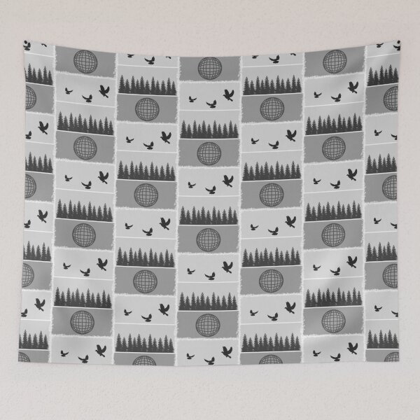 Item preview, Earth Day Grey Scale Illustration designed and sold by piedaydesigns.