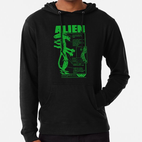 Sweatshirt Hoodie Hooded " Ancient Alien Theory Academy " Hoodie