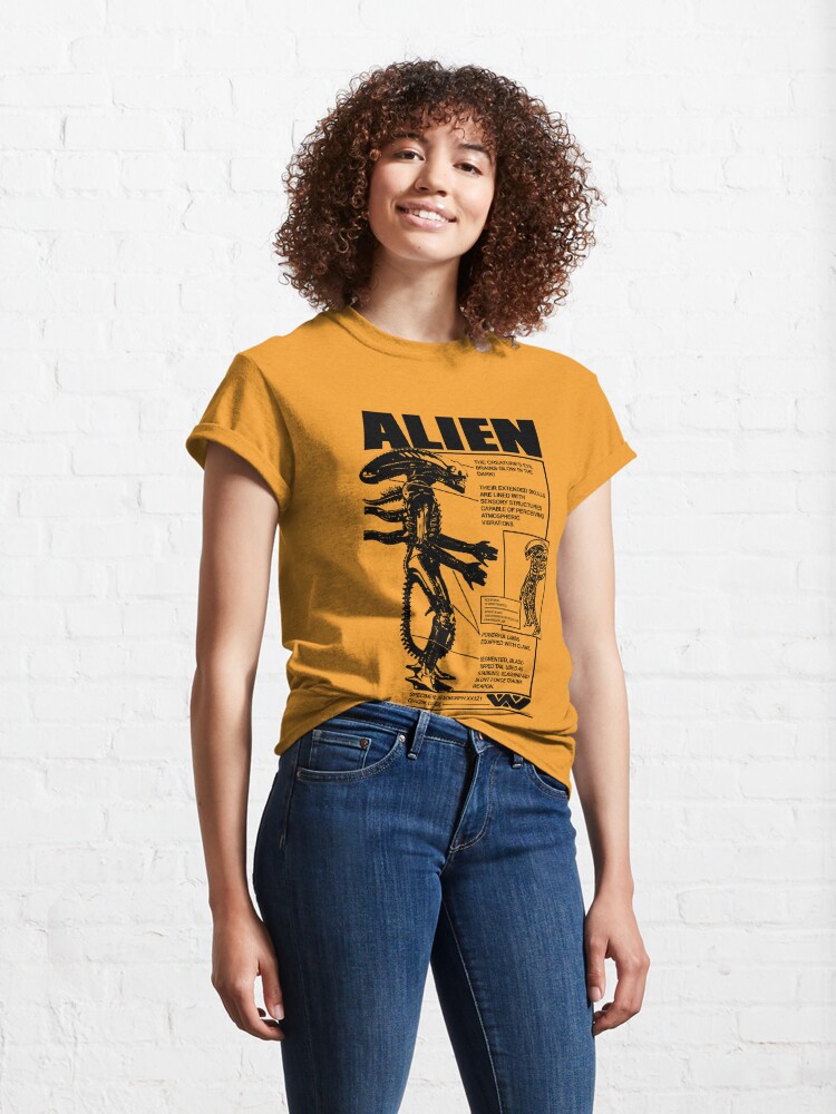 alien t shirt womens