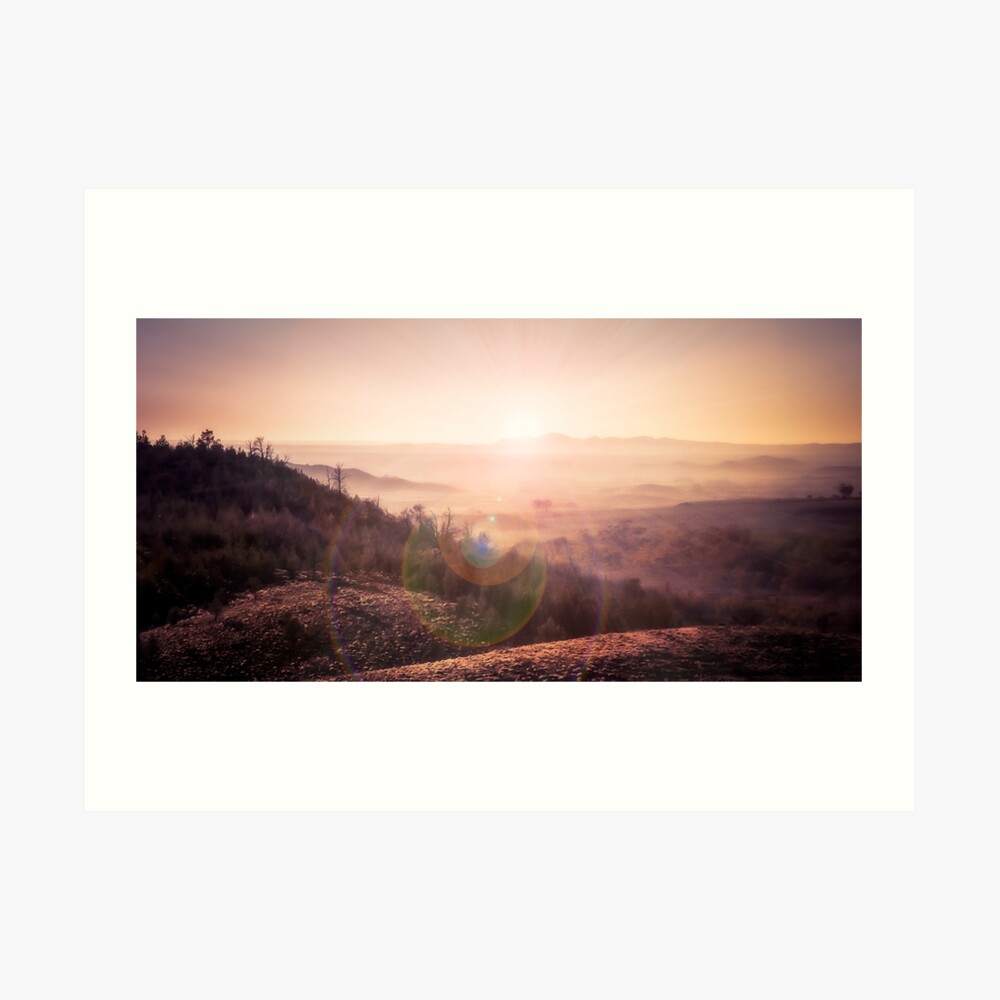 Outback Sunrise (full widescreen panorama) Art Print
