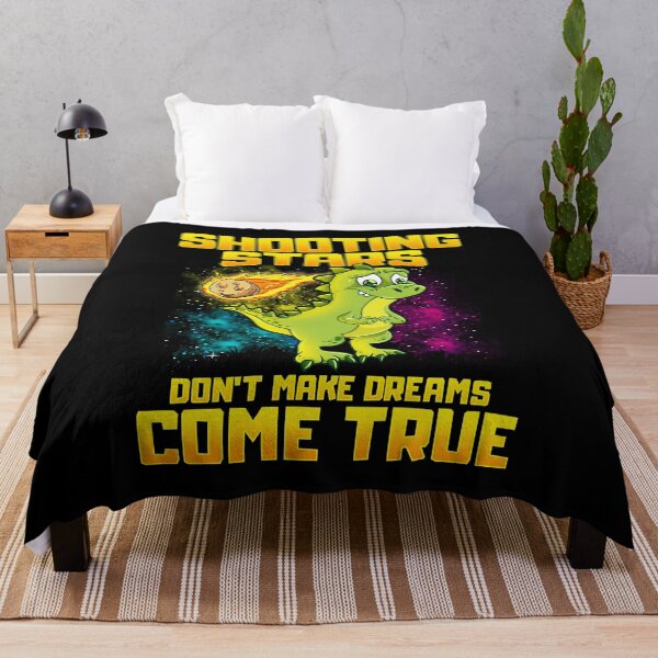 Item preview, Shooting Stars Dont Make Dreams Come True Dinosaur designed and sold by perfectpresents.