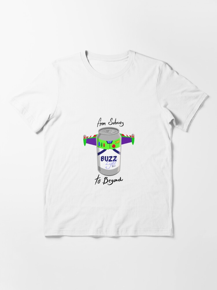 buzz light beer shirt