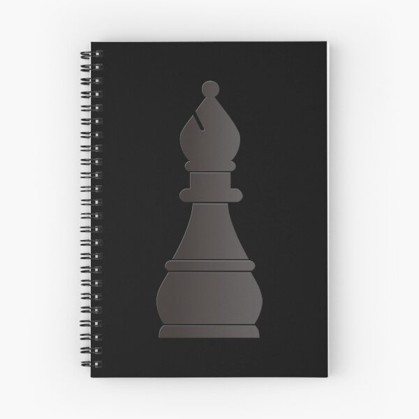 Item preview, Black bishop chess piece designed and sold by peculiardesign.
