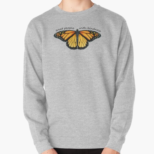 Treat People With Kindness Monarch Pullover Sweatshirt