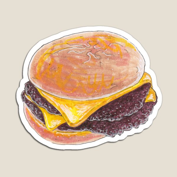 Item preview, Double Cheeseburger, Plain designed and sold by dart frog.