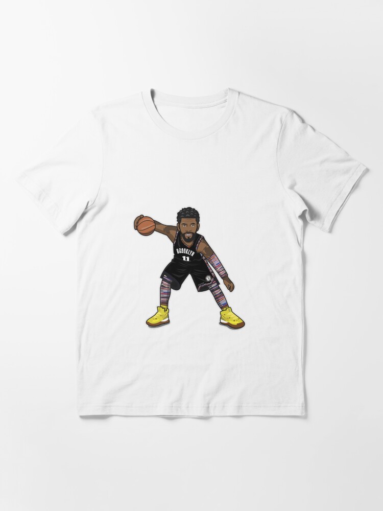 "Kyrie Irving Cartoon Style Nets City Edition" Tshirt for Sale by