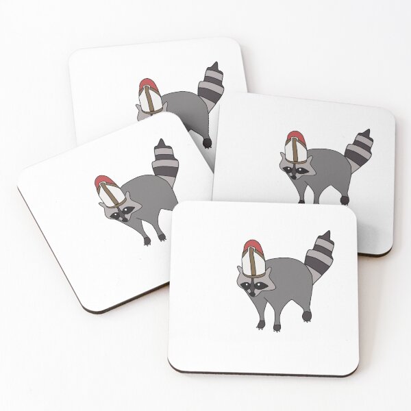 Item preview, pope raccoon  designed and sold by PastelThorns.